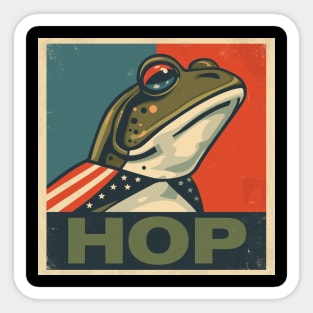 Portland-Frog Sticker